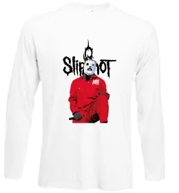 Лонгслив Slipknot logo Белый фото Лонгслив Slipknot logo Белый фото