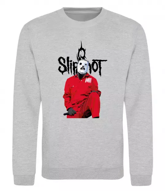 Свитшот Corey Taylor Серый меланж фото