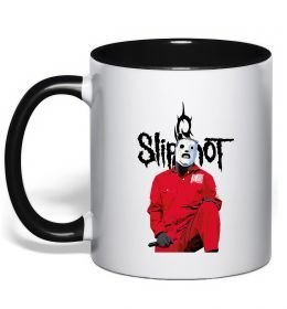 Чашка с цветной ручкой Corey Taylor