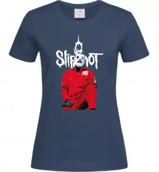 Жіноча футболка Corey Taylor Темно-синій фото