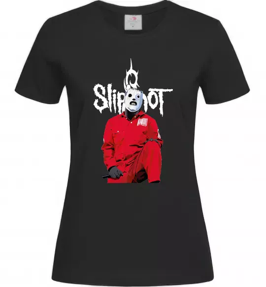 Жіноча футболка Corey Taylor Чорний фото