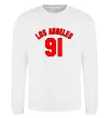 Свитшот Los Angeles number Белый Свитшот Los Angeles number Белый фото