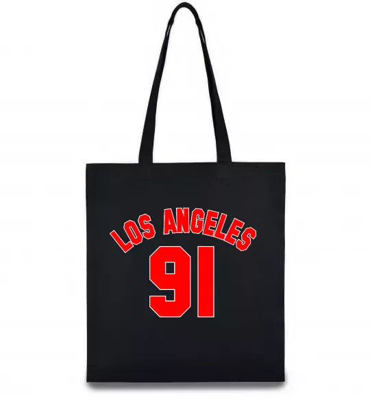 Еко-сумка Los Angeles number Чорний фото