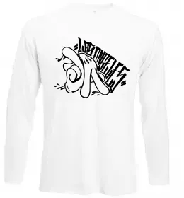 Лонгслив Los Angeles photo Белый фото