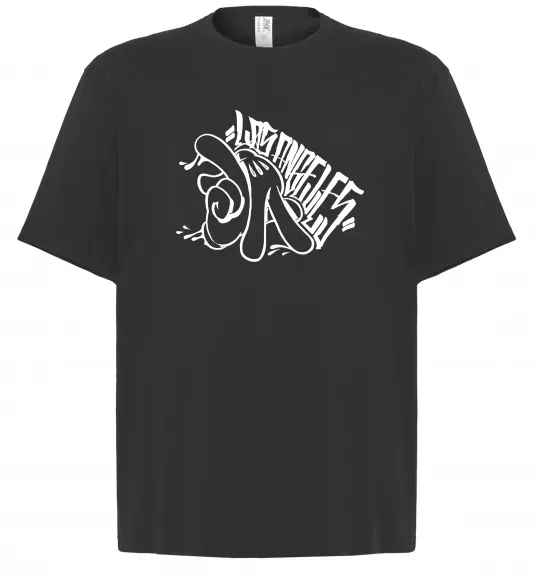 Футболка Оверсайз Los Angeles Mickey Mouse Черный фото