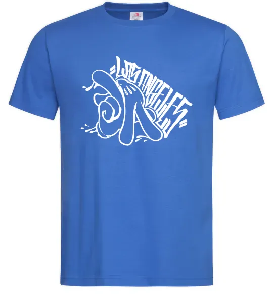 Мужская футболка Los Angeles Mickey Mouse Ярко-синий фото