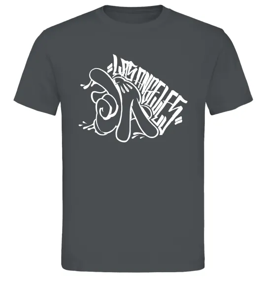 Мужская футболка Los Angeles Mickey Mouse Графит фото