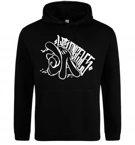 Жіноча толстовка (худі) Los Angeles Mickey Mouse Чорний фото