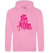 Чоловіча толстовка (худі) Los Angeles Grafity Рожевий фото