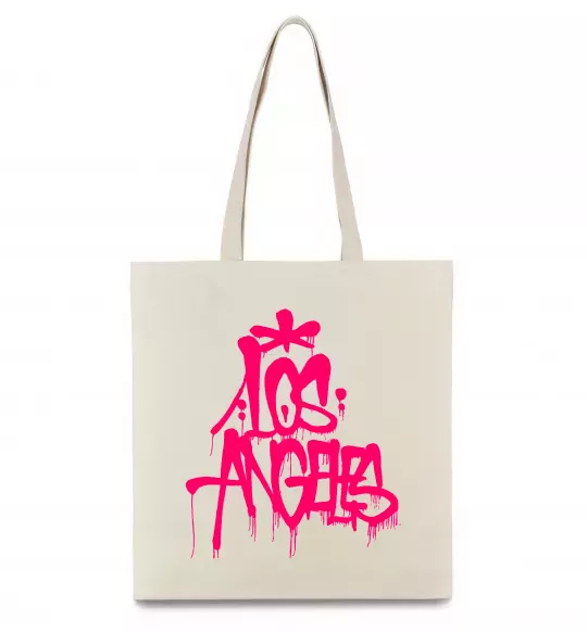 Эко-сумка Los Angeles Grafity Бежевый фото