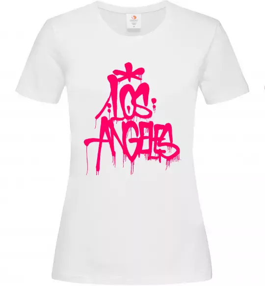 Жіноча футболка Los Angeles Grafity Білий фото