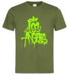 Чоловіча футболка Los Angeles Grafity Оливковий Чоловіча футболка Los Angeles Grafity Оливковий фото