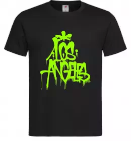 Мужская футболка Los Angeles Grafity Черный фото