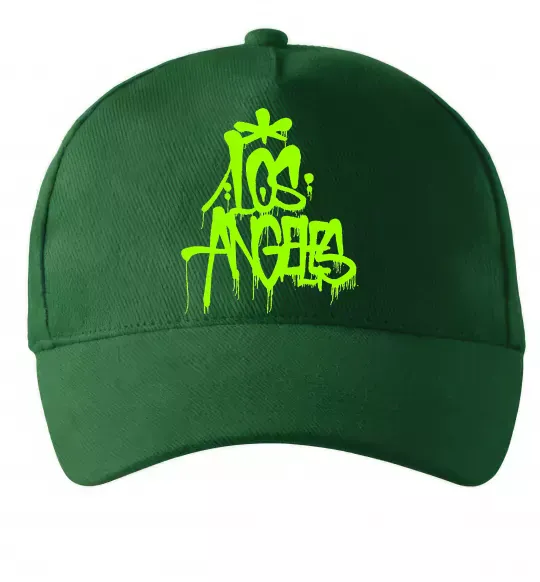 Кепка Los Angeles Grafity Темно-зелений фото
