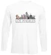 Лонгслив Los Angeles city Белый Лонгслив Los Angeles city Белый фото
