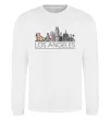 Свитшот Los Angeles city Белый фото