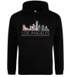 Женская толстовка (худи) Los Angeles city Черный фото