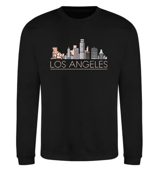 Свитшот Los Angeles city Черный фото