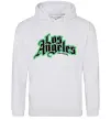 Мужская толстовка (худи) Los Angeles California Серый меланж фото