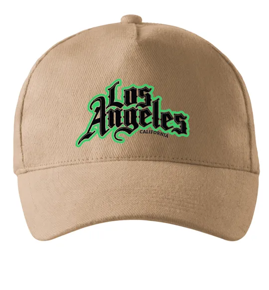 Кепка Los Angeles California Пісочний фото