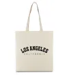Эко-сумка California LA Бежевый фото