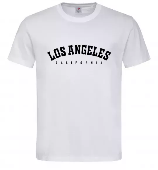 Чоловіча футболка California LA Білий фото