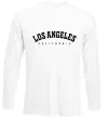Лонгслив California LA Белый Лонгслив California LA Белый фото