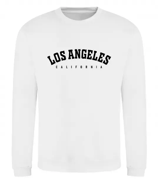Світшот California LA Білий фото