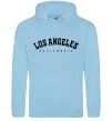 Жіноча толстовка (худі) California LA Блакитний фото