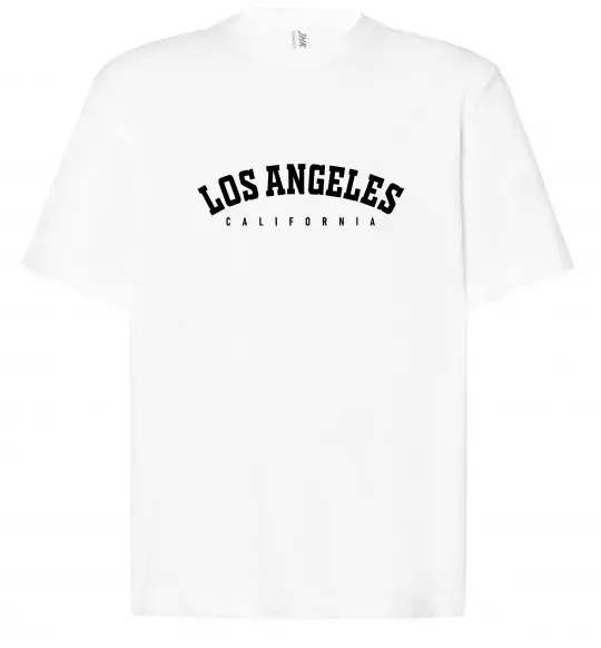 Футболка Оверсайз California LA Білий фото