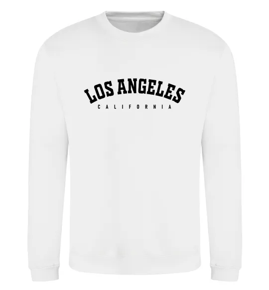 Свитшот California LA Белый фото