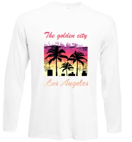 Лонгслив Los Angeles photo Белый фото