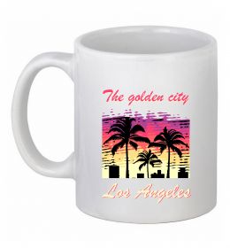Чашка керамическая Los Angeles Golden City