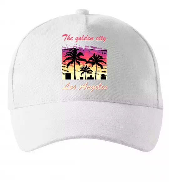Кепка Los Angeles Golden City Белый фото