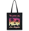 Эко-сумка Los Angeles Golden City Черный фото