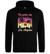 Мужская толстовка (худи) Los Angeles Golden City Черный фото