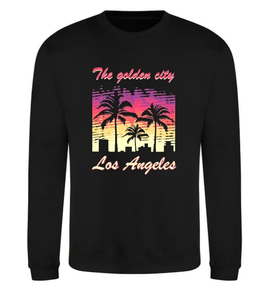 Свитшот Los Angeles Golden City Черный фото