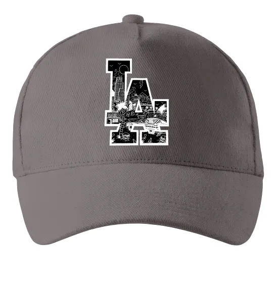 Кепка LA darkside Серый фото