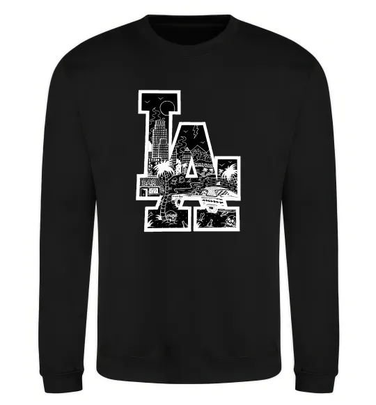 Свитшот LA darkside Черный фото