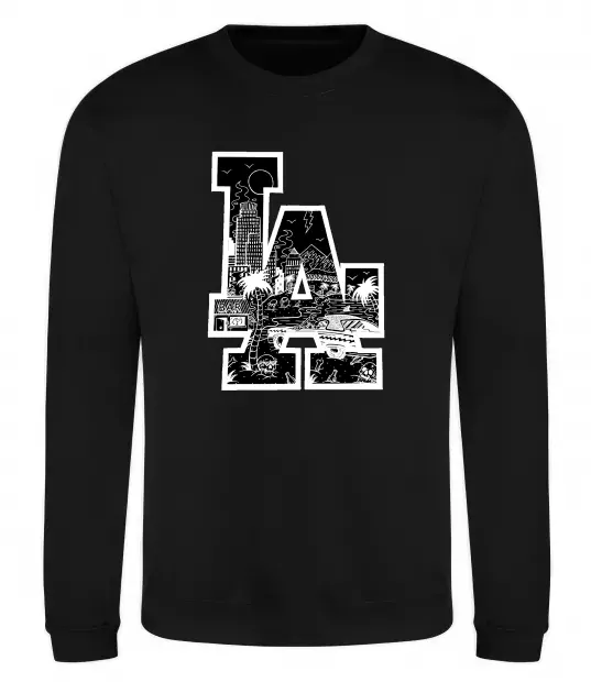 Свитшот LA darkside Черный фото
