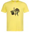 Чоловіча футболка LA Bones Лимонний Чоловіча футболка LA Bones Лимонний фото