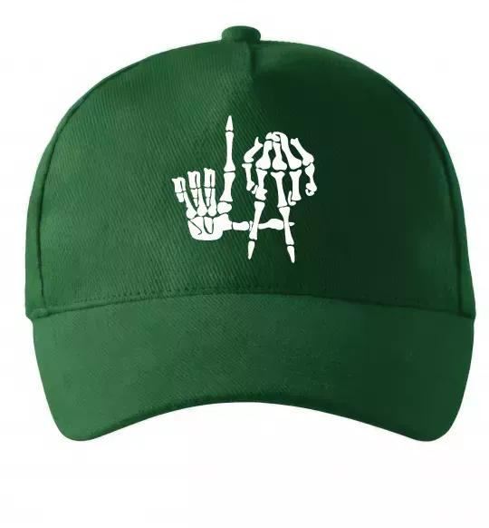 Кепка LA Bones Темно-зеленый фото