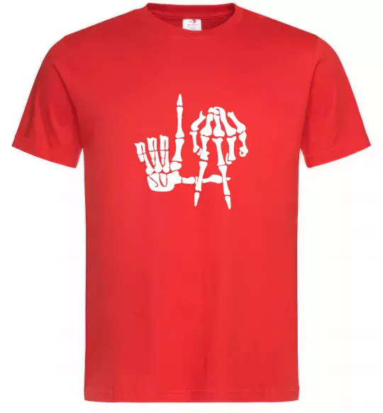 Чоловіча футболка LA Bones Червоний фото