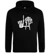 Мужская толстовка (худи) LA Bones Черный фото