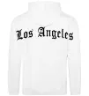 Жіноча толстовка (худі) Los Angeles спина Білий фото
