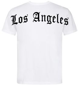 Мужская футболка Los Angeles спина