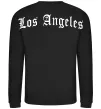 Свитшот Los Angeles спина Черный фото