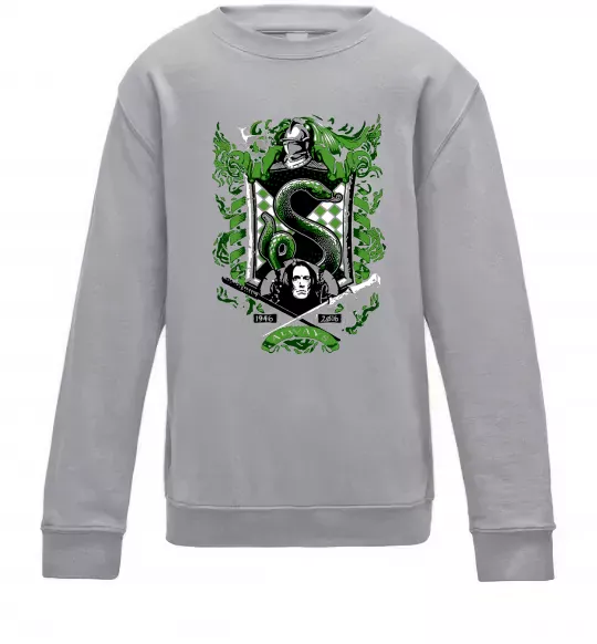 Детский Свитшот Snape Always Серый меланж фото
