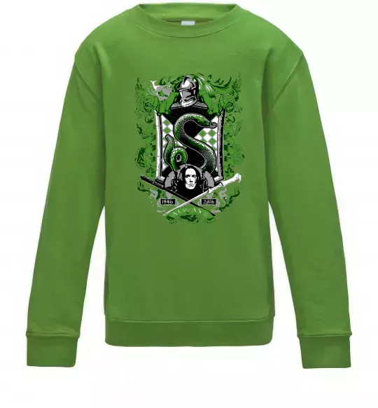 Детский Свитшот Snape Always Лаймовый фото