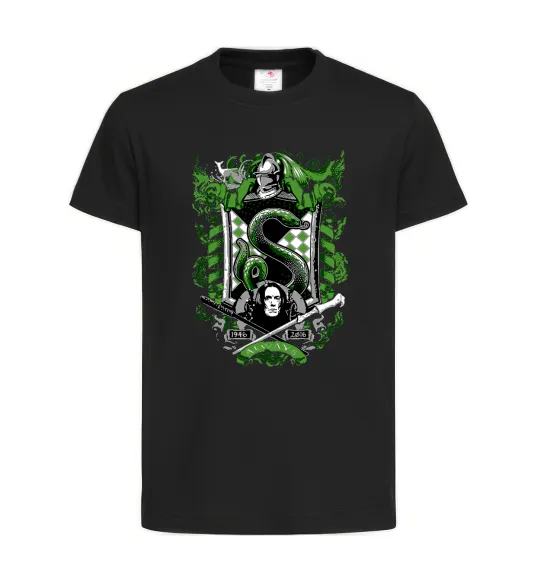 Дитяча футболка Snape Always Чорний фото